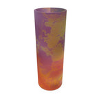 Neon Shade Glass Vase