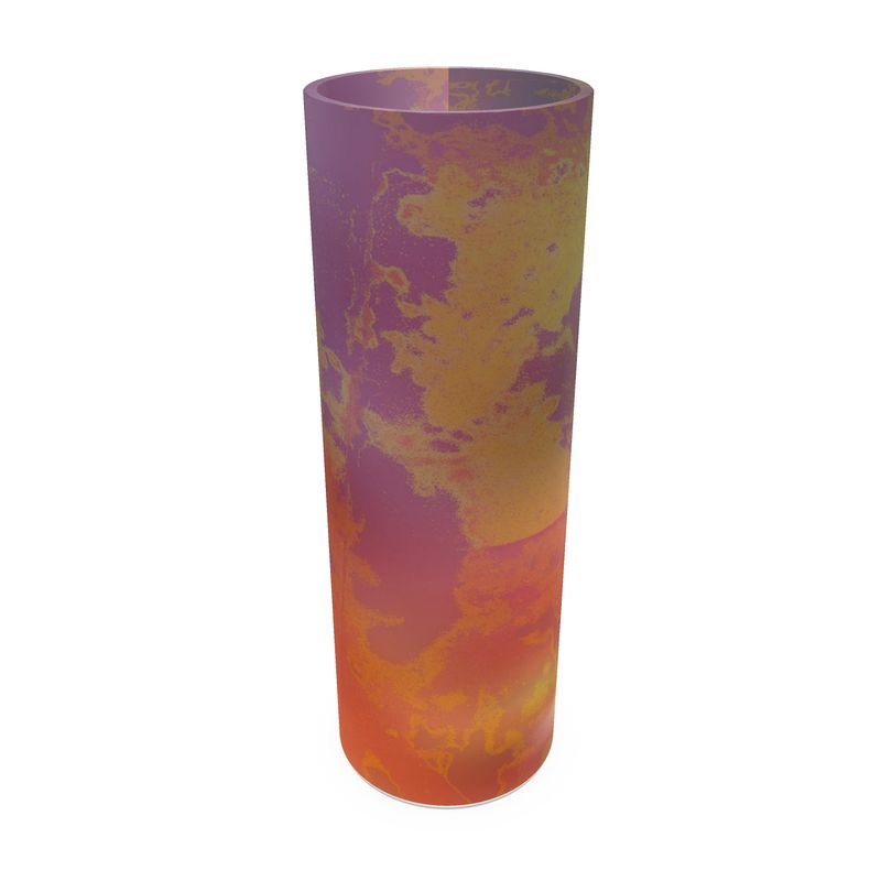 Neon Shade Glass Vase