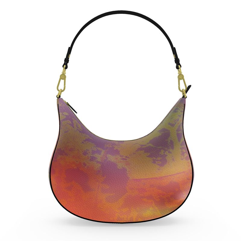 Neon Shade Curve Hobo Bag