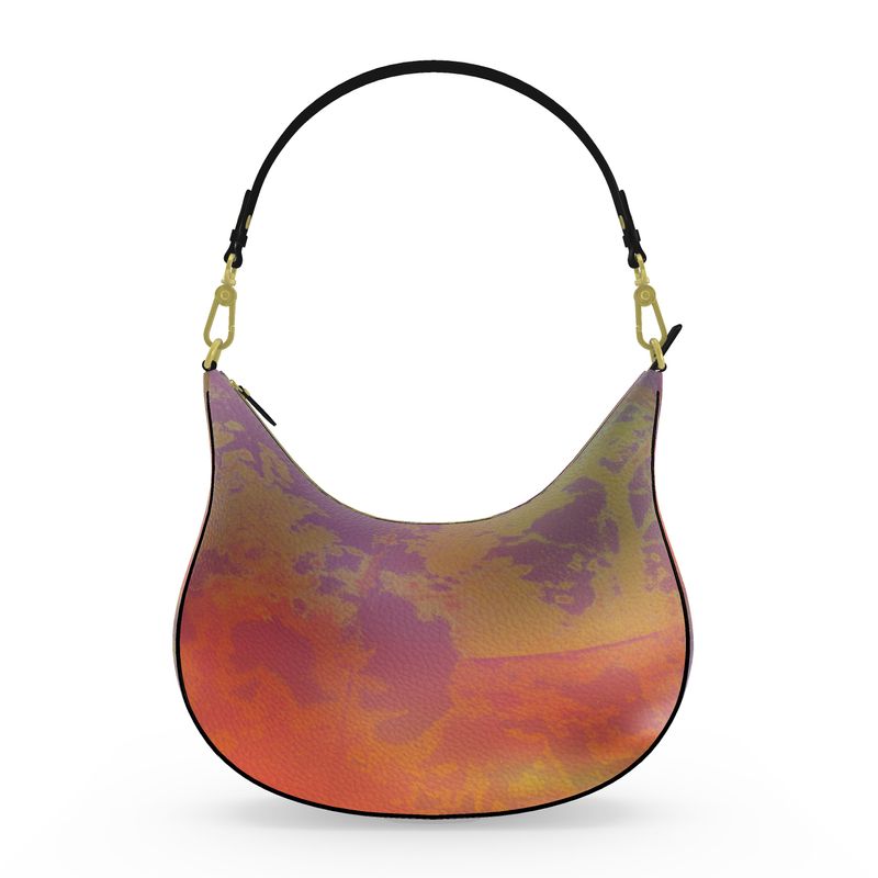 Neon Shade Curve Hobo Bag