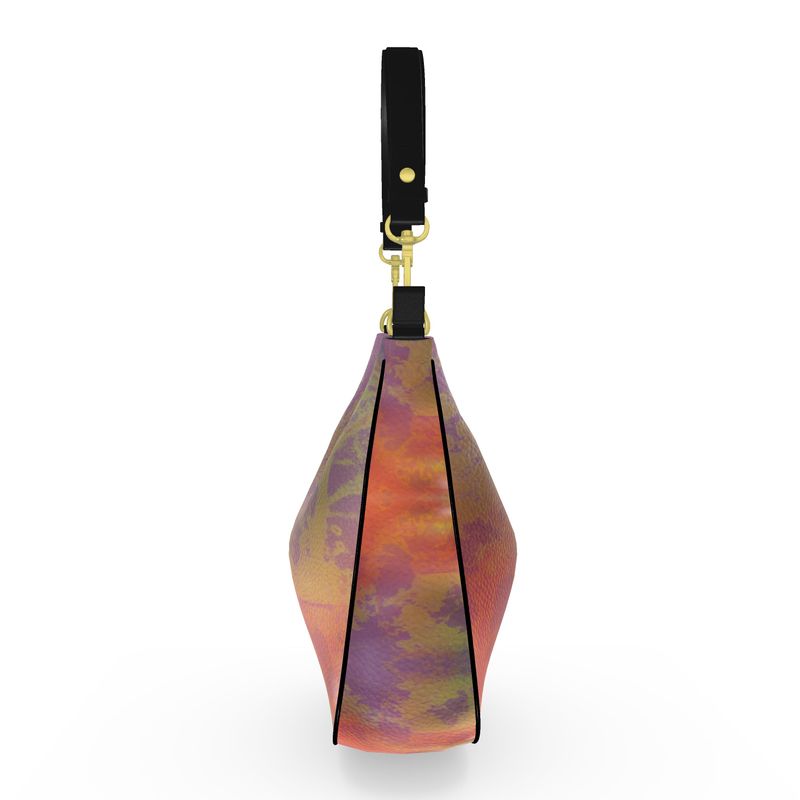 Neon Shade Curve Hobo Bag