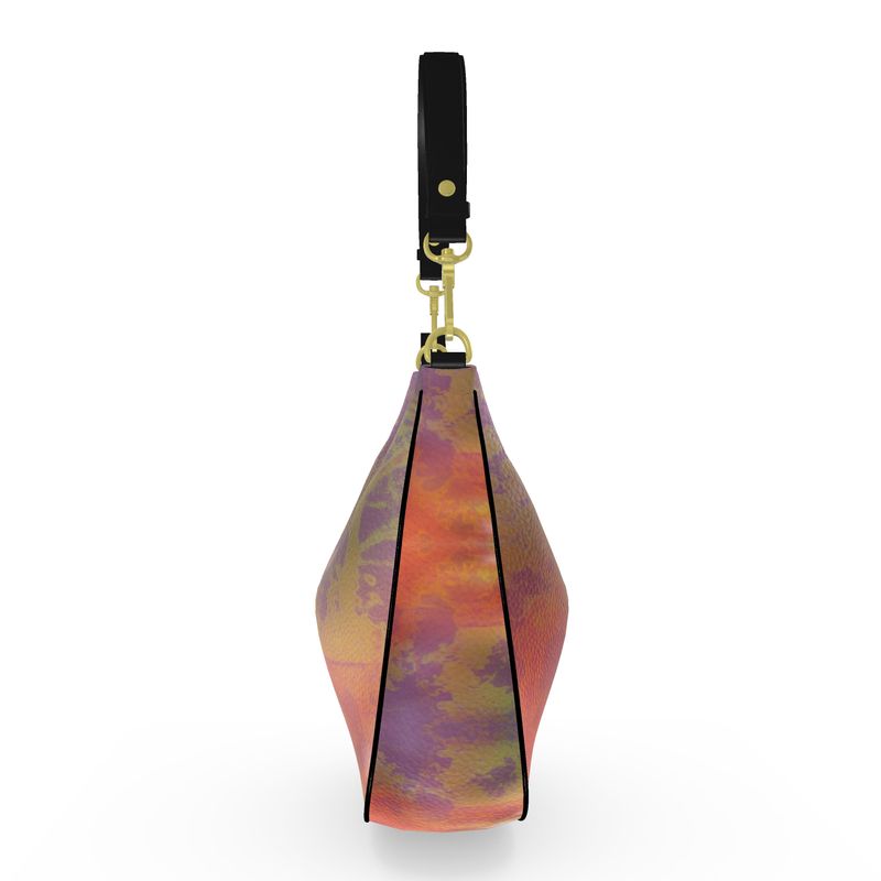 Neon Shade Curve Hobo Bag