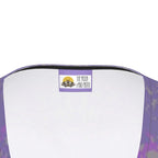 Purple leaf Wrap Dress