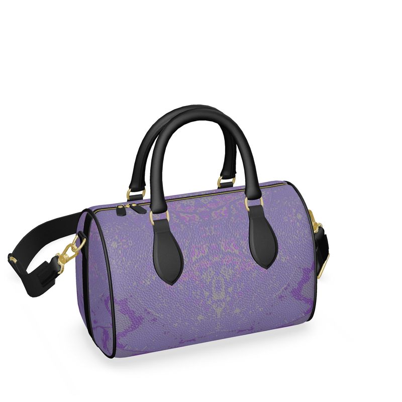 Purple leaf Mini Denbigh Duffle bag