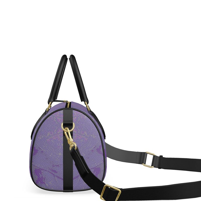 Purple leaf Mini Denbigh Duffle bag
