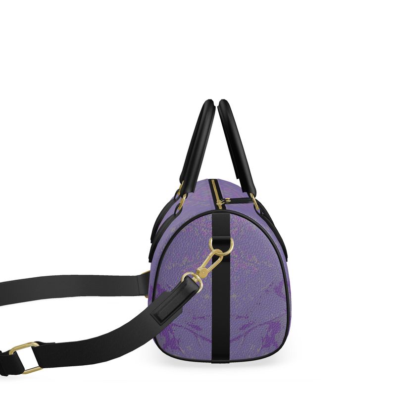 Purple leaf Mini Denbigh Duffle bag