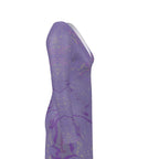 Purple leaf Ladies Cardigan SHORT/LONG