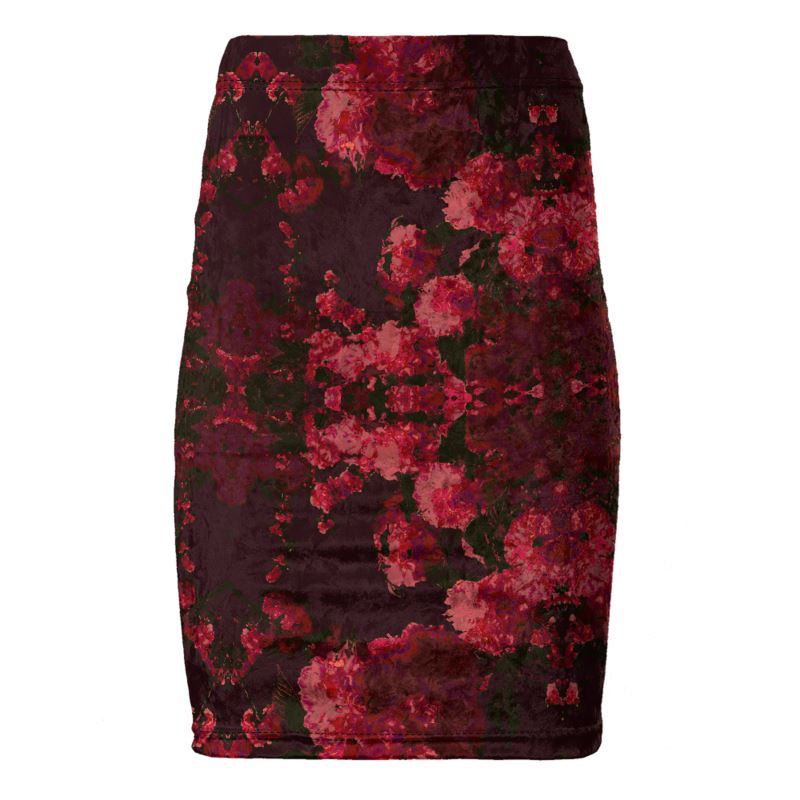 Bliss Blossom Pencil Skirt