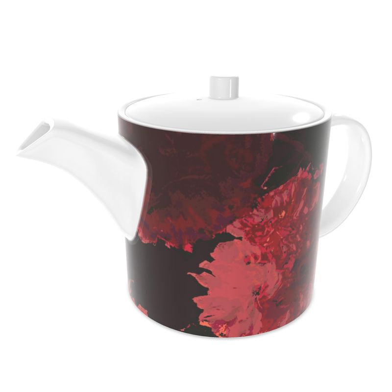 Bliss Blossom Bone China Teapot