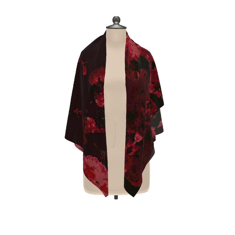 Bliss Blossom Scarf Wrap or Shawl