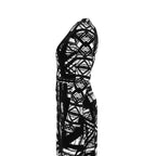 Hot Metal Wrap Dress