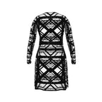 Hot Metal Wrap Dress