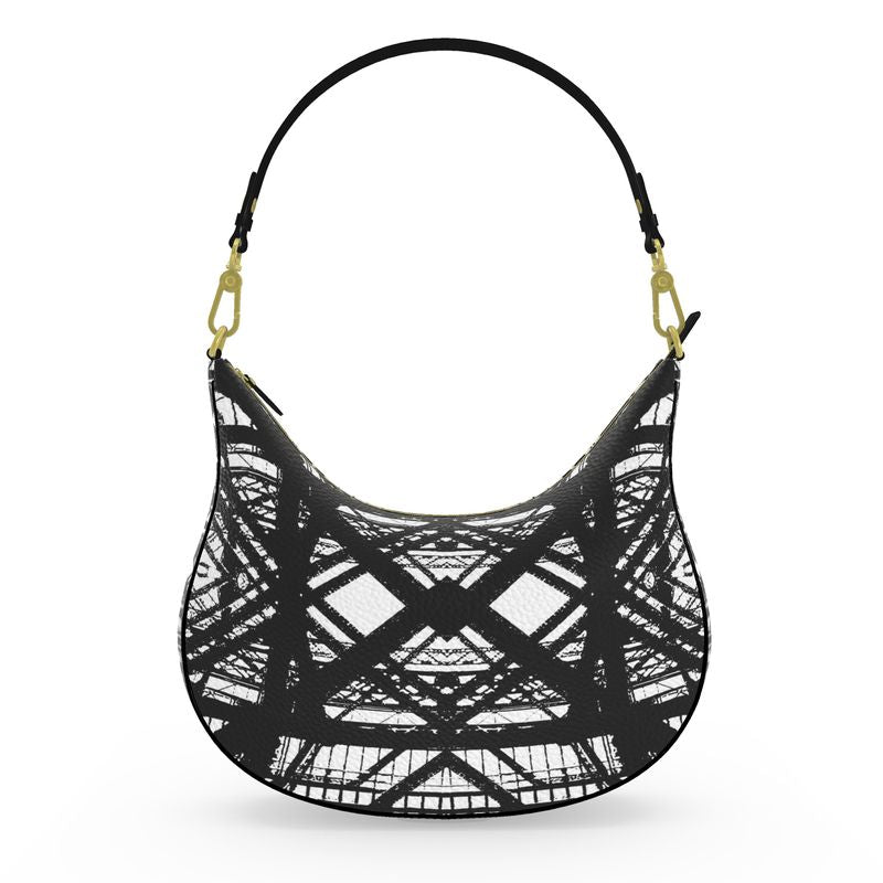 Hot Metal Curve Hobo Bag