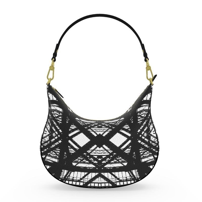 Hot Metal Curve Hobo Bag