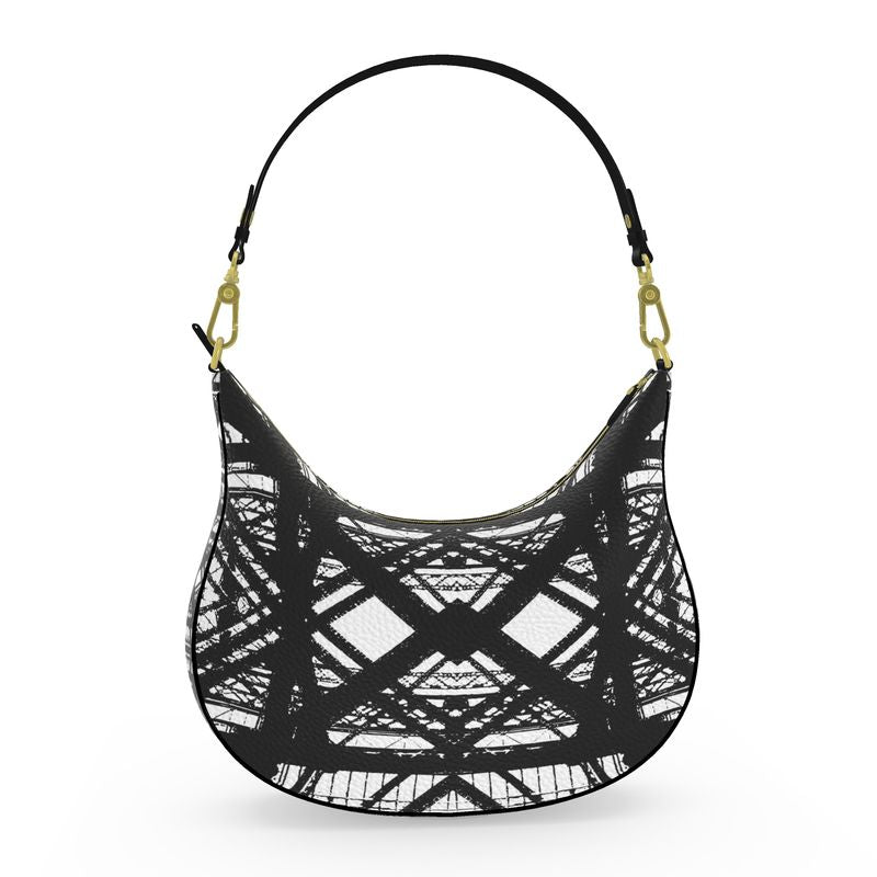 Hot Metal Curve Hobo Bag