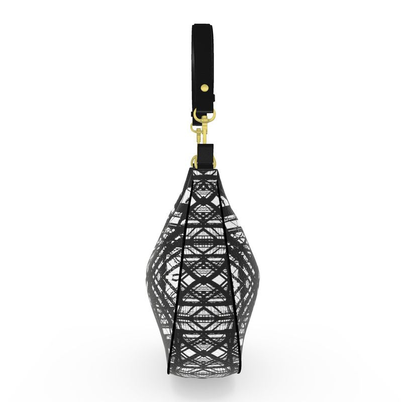 Hot Metal Curve Hobo Bag