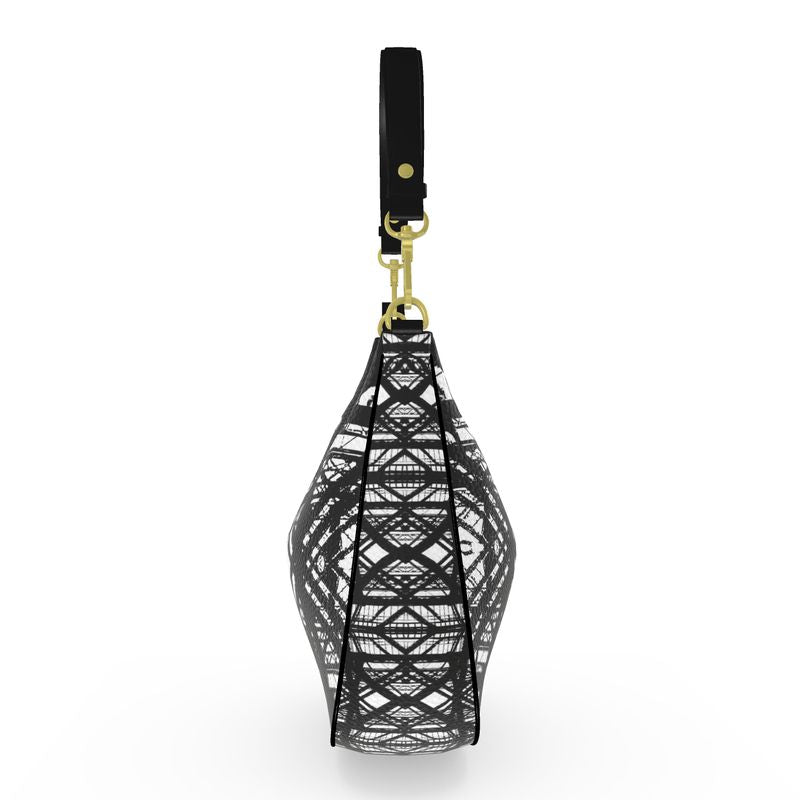 Hot Metal Curve Hobo Bag