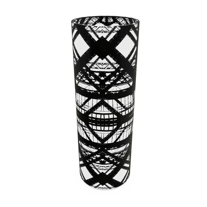 Hot Metal Glass Vase