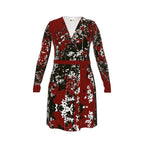 Mad Blossom Wrap Dress