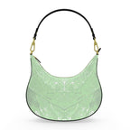 Green Leaf Curve Hobo Bag