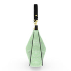 Green Leaf Curve Hobo Bag