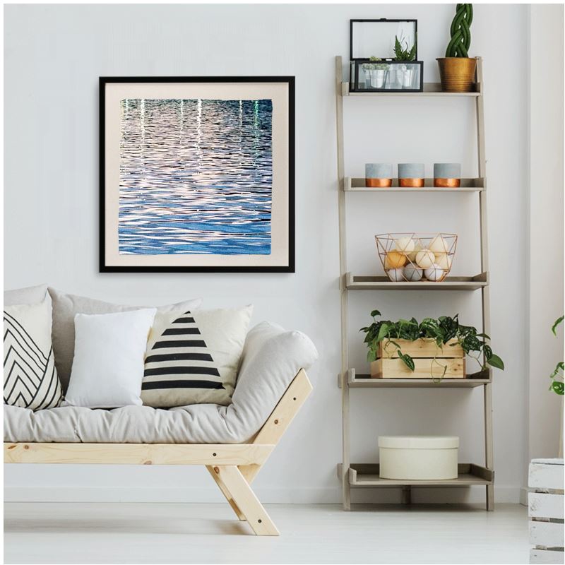 Framed Silk Scarf