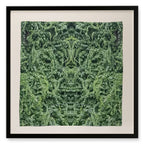Poison Ivy Framed Silk Scarf