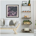 Dusky Rose Framed Silk Scarf