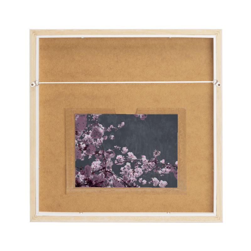 Dusky Rose Framed Silk Scarf