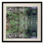 Earth Goddess Framed Silk Scarf