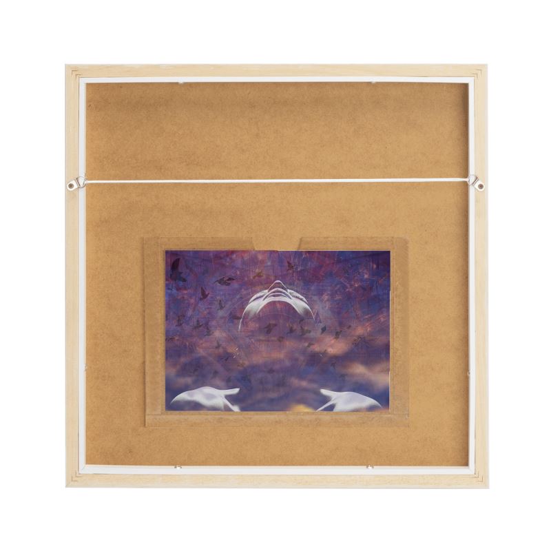 Becoming Framed Silk Scarf