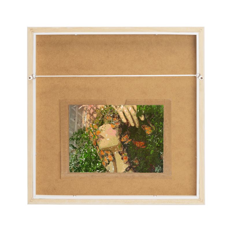 Green City Goddess Framed Silk Scarf