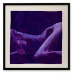 Vibrant Dreams Framed Silk Scarf