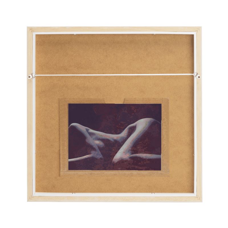 Dusky Dreams Framed Silk Scarf