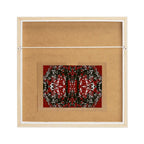 Mad Blossom Framed Silk Scarf