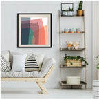 City Block Framed Silk Scarf