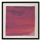 Sushi Sunset Framed Silk Scarf