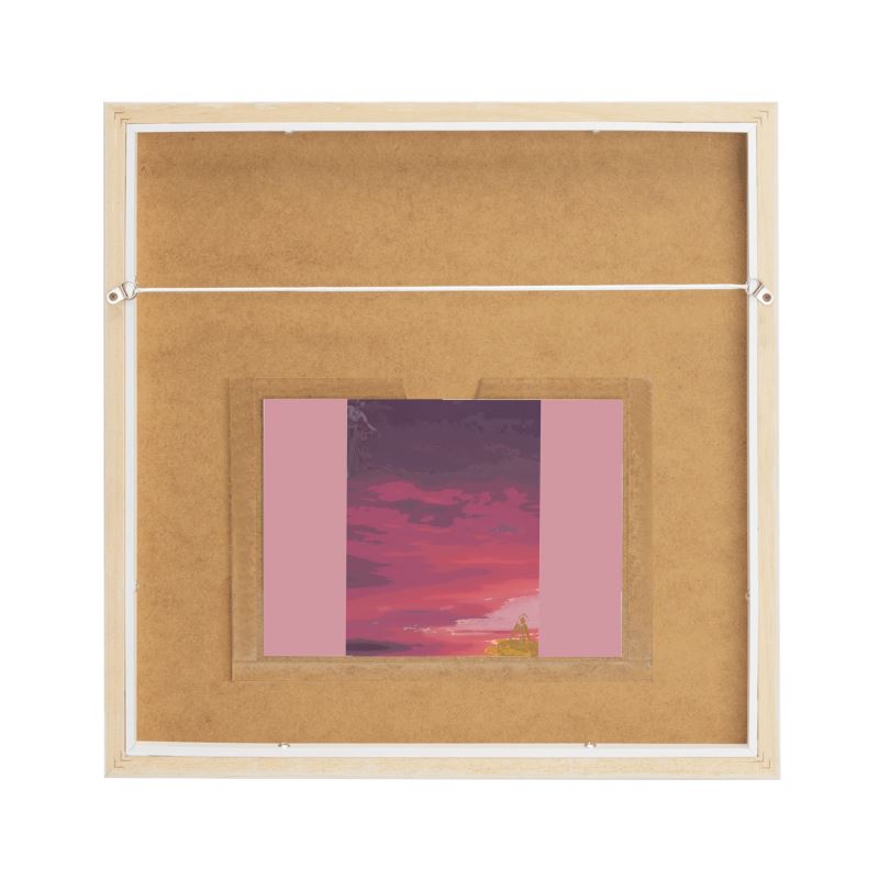 Sushi Sunset Framed Silk Scarf