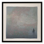 Nocturne No 12 Framed Silk Scarf