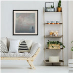 Nocturne No 12 Framed Silk Scarf