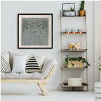 Winter Dream Framed Silk Scarf