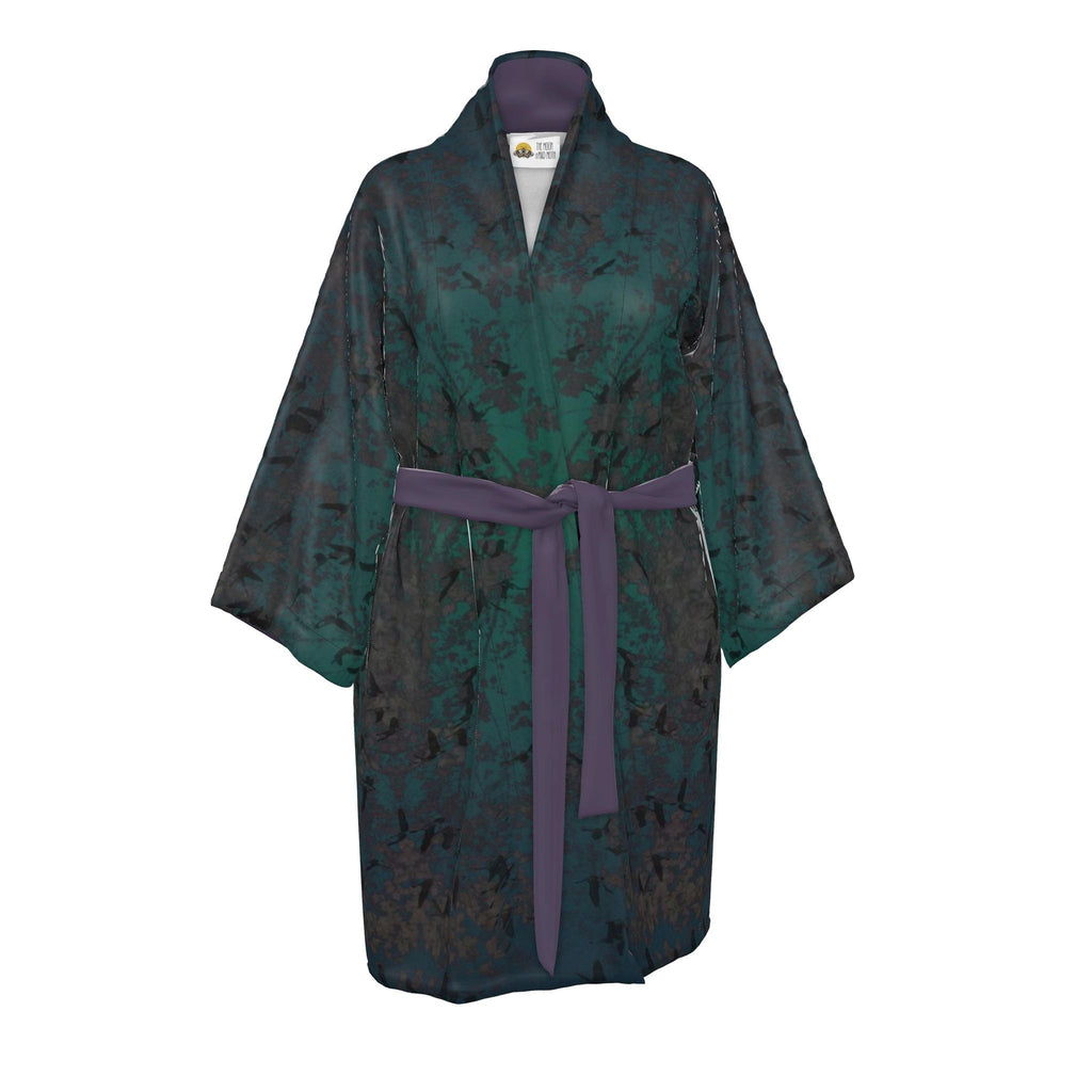 Staring Down Crow Kimono