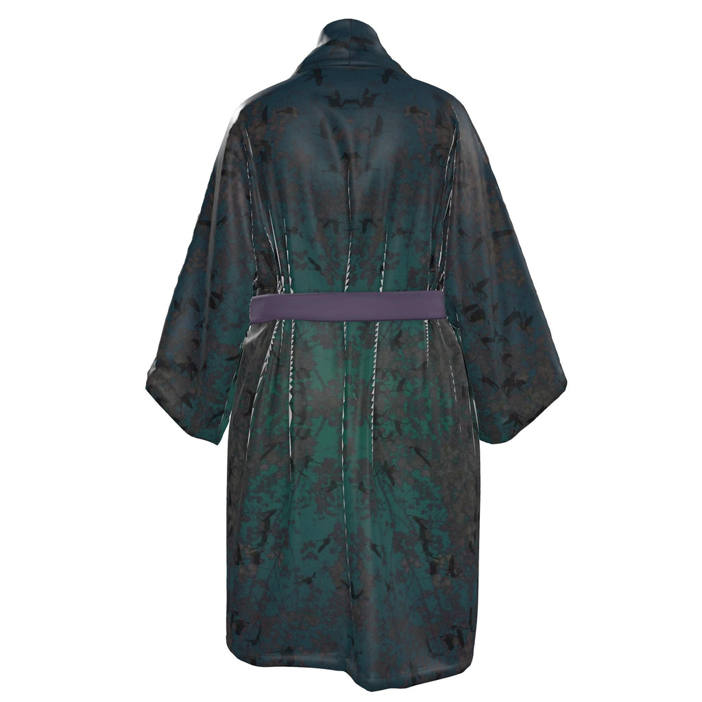 Staring Down Crow Kimono
