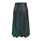 Staring Down Crow Midi Skirt