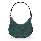 Staring Down Crow Curve Hobo Bag