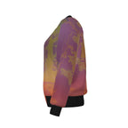 Staring Down Crow / Midnight Wanderer Reversible Silk Bomber Jacket