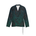 Staring Down Crow Wrap Blazer