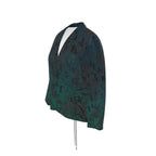 Staring Down Crow Wrap Blazer