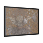 Quan Yin Metallic Canvas (Framed)