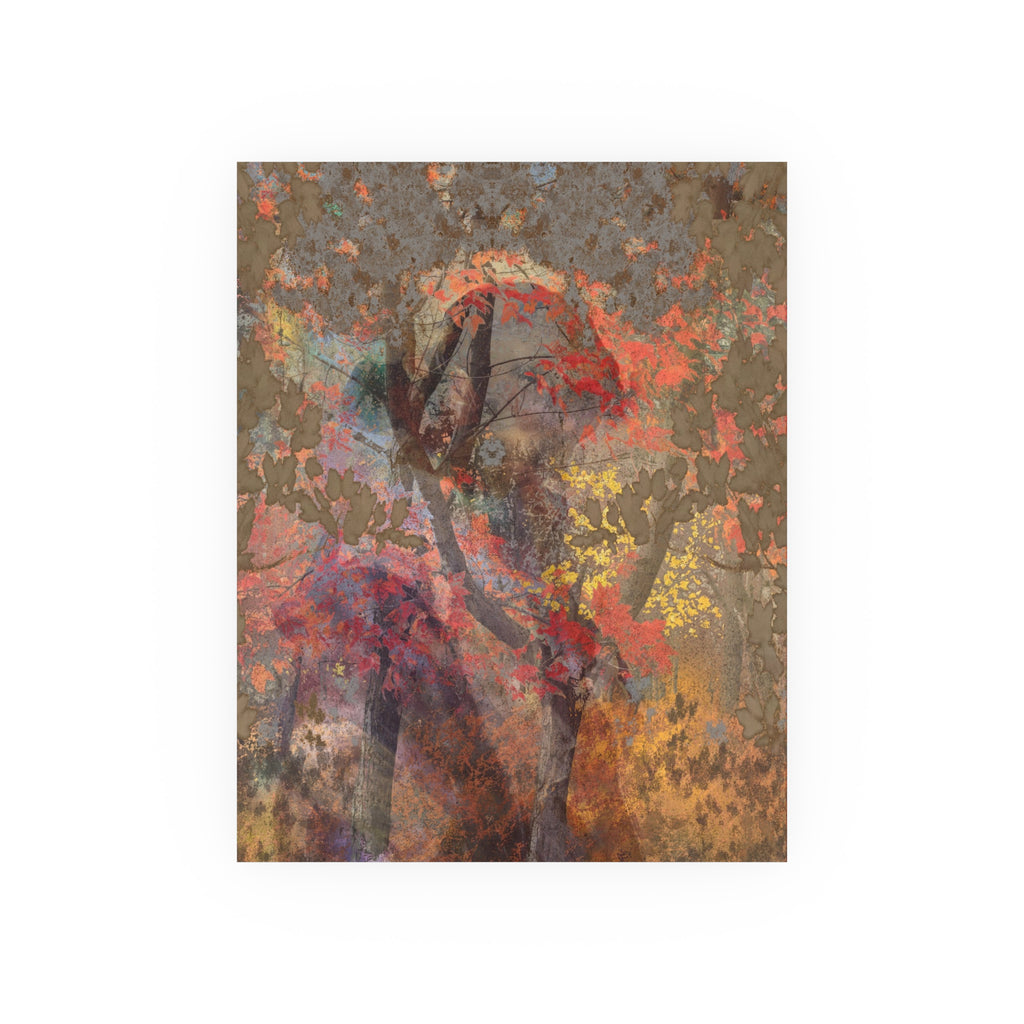Forest Bathing Poster – Cosmic Mandala Satin/Matte Art Print